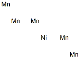 Pentamanganese nickel Struktur