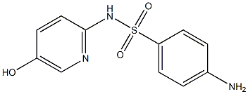 N-(5-Hydroxy-2-pyridinyl)-4-aminobenzenesulfonamide Struktur