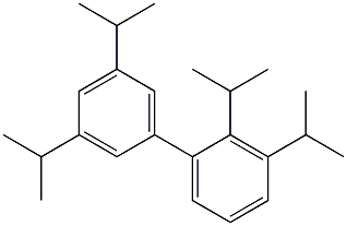 2,3,3',5'-Tetraisopropyl-1,1'-biphenyl Struktur