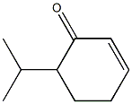 6-Isopropyl-2-cyclohexen-1-one Struktur