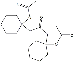 (1-Acetyloxycyclohexyl)methyl ketone Struktur