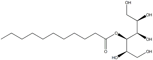 D-Mannitol 4-undecanoate Struktur