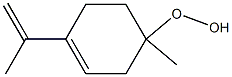 p-Mentha-3,8-dien-1-yl hydroperoxide Struktur