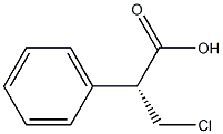 [R,(-)]-3-Chloro-2-phenylpropionic acid Struktur