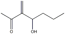 3-(1-Hydroxybutyl)-3-butene-2-one Struktur