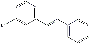 m-Bromo-trans-stilbene Struktur