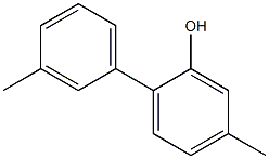 3',4-Dimethylbiphenyl-2-ol Struktur