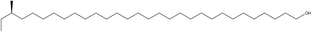 [R,(-)]-28-Methyl-1-triacontanol Struktur