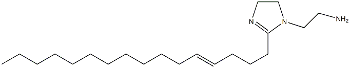 1-(2-Aminoethyl)-2-(4-hexadecenyl)-2-imidazoline Struktur