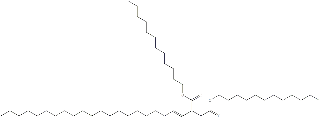 2-(1-Henicosenyl)succinic acid didodecyl ester Struktur