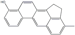 3-Methylcholanthren-10-ol Struktur