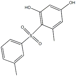 4,6-Dihydroxy-2,3'-dimethyl[sulfonylbisbenzene] Struktur