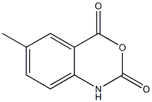 6-Methyl-1H-3,1-benzoxazine-2,4-dione Struktur