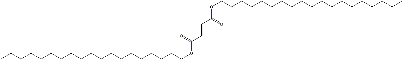 Fumaric acid dinonadecyl ester Struktur