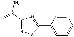 N-(5-Phenyl-1,2,4-thiadiazol-3-yl)sulfinylamine Struktur