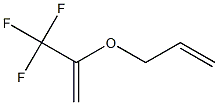 2-(Trifluoromethyl)-3-oxa-1,5-hexadiene Struktur