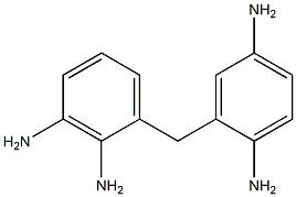 2-[(2,3-Diaminophenyl)methyl]-1,4-benzenediamine Struktur