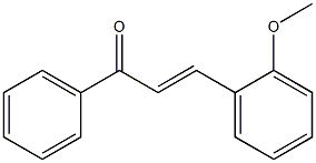 2-Methoxy-trans-chalcone Struktur