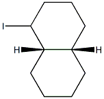 (4aS,8aS)-1-Iododecahydronaphthalene Struktur