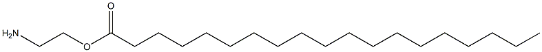 Nonadecanoic acid 2-aminoethyl ester Struktur