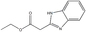 1H-Benzimidazole-2-acetic acid ethyl ester Struktur