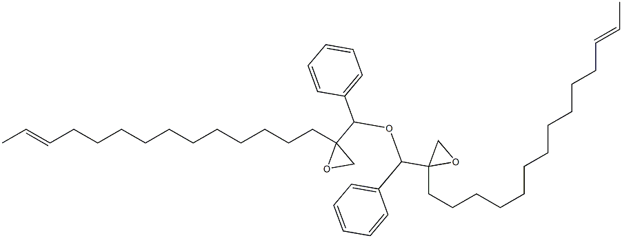 2-(12-Tetradecenyl)phenylglycidyl ether Struktur