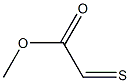 2-Thioxoacetic acid methyl ester Struktur