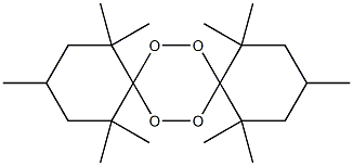 1,1,3,5,5,10,10,12,14,14-Decamethyl-7,8,15,16-tetraoxadispiro[5.2.5.2]hexadecane Struktur