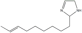 2-(7-Nonenyl)-3-imidazoline Struktur