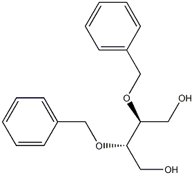 (2S,3S)-2,3-Bis(benzyloxy)butane-1,4-diol Struktur