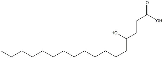 4-Hydroxyheptadecanoic acid Struktur