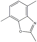 2,4,7-Trimethylbenzoxazole Struktur