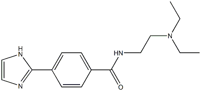 N-(2-Diethylaminoethyl)-4-(1H-imidazol-2-yl)benzamide Struktur