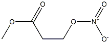 3-Nitrooxypropionic acid methyl ester Struktur