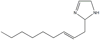 2-(2-Nonenyl)-3-imidazoline Struktur