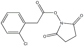 2-Chlorobenzeneacetic acid succinimidyl ester Struktur