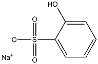 2-Hydroxybenzenesulfonic acid sodium salt Struktur