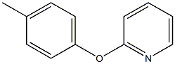 2-Pyridyl p-tolyl ether Struktur