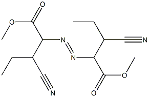 2,2'-Azobis(3-cyanovaleric acid)dimethyl ester Struktur