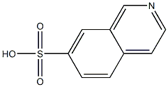 7-Isoquinolinesulfonic acid Struktur