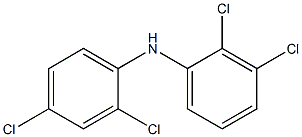 2,3-Dichlorophenyl 2,4-dichlorophenylamine Struktur