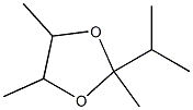 2-Isopropyl-2,4,5-trimethyl-1,3-dioxolane Struktur