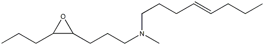 N-Methyl-N,N-di(4-octenyl)amine oxide Struktur