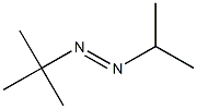 1-Isopropyl-2-tert-butyldiazene Struktur