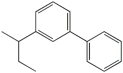 3-sec-Butylbiphenyl Struktur