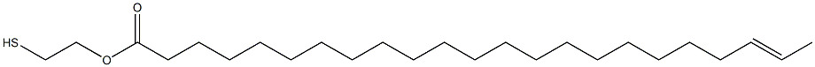 21-Tricosenoic acid 2-mercaptoethyl ester Struktur