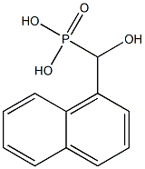 1-Naphtylhydroxymethylphosphonic acid Struktur