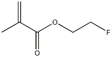 Methacrylic acid 2-fluoroethyl ester Struktur