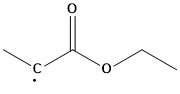 1-Ethoxycarbonylethyl radical Struktur