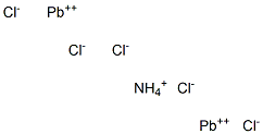 Ammonium dilead chloride Struktur